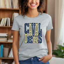 Cavaliers Two Color Doodle T-Shirt