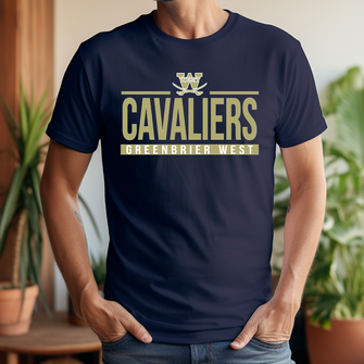 Cavaliers Greenbrier West Logo T-Shirt