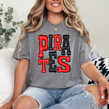 Pirates Two Color Doodle T-Shirt