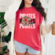 Pirates Football Leopard Helmet T-Shirt