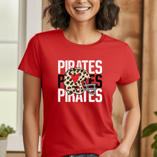 Pirates Football Leopard Helmet T-Shirt