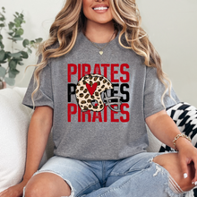 Pirates Football Leopard Helmet T-Shirt