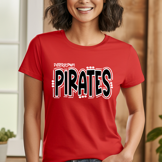 Peterstown Pirates Doodle T-Shirt